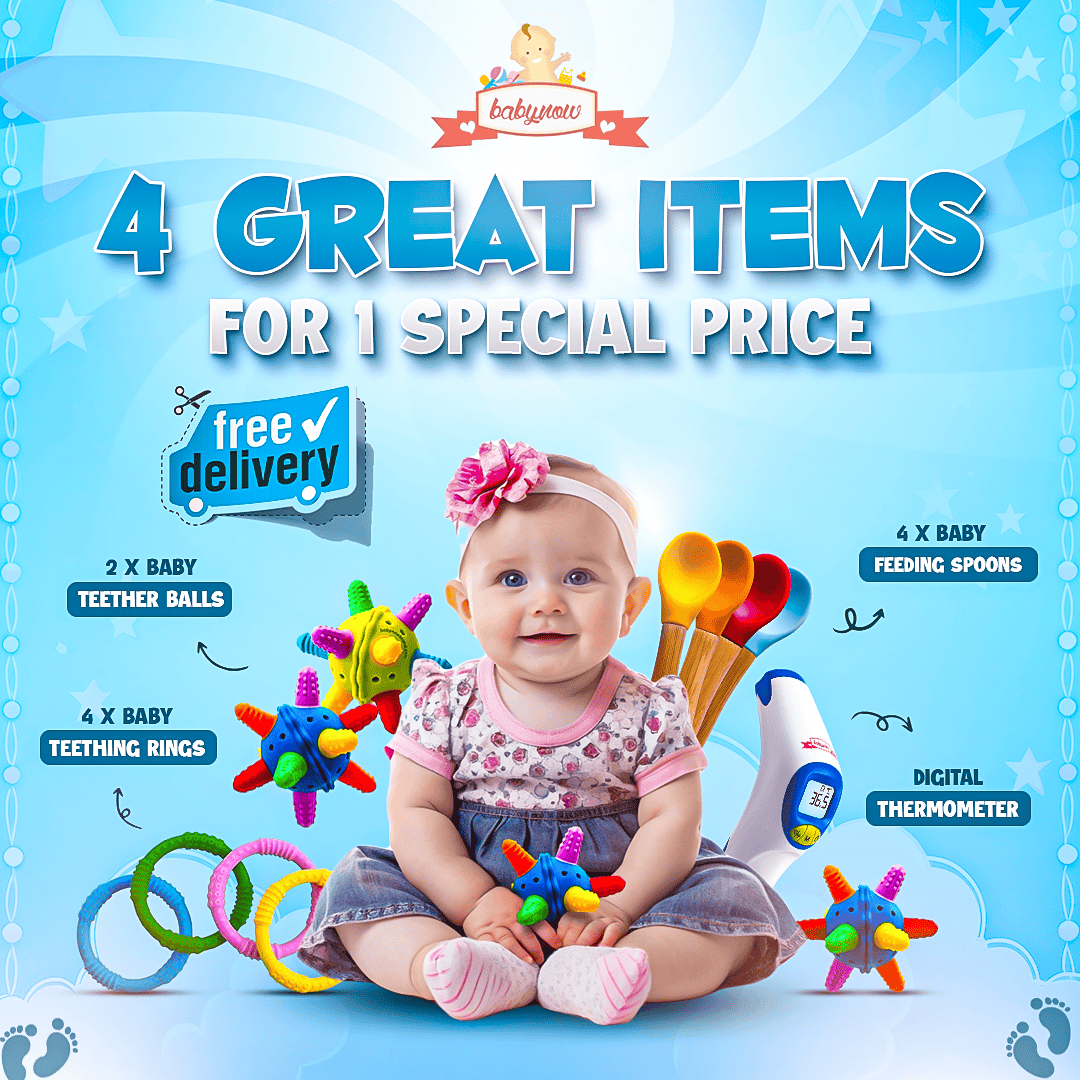 New Baby Giftset 4 Babycare Essentials for Mum & Baby 👶