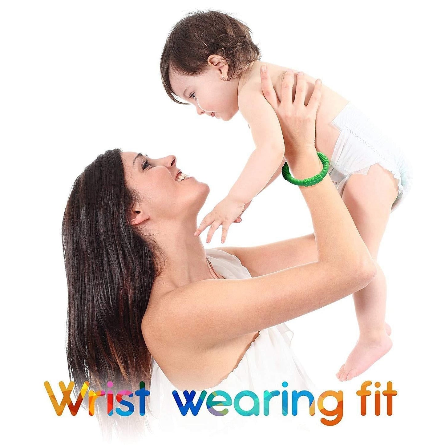 BABY Teething Rings 4 PACK Silicone Teether Sensory Pacifier Chew Toy