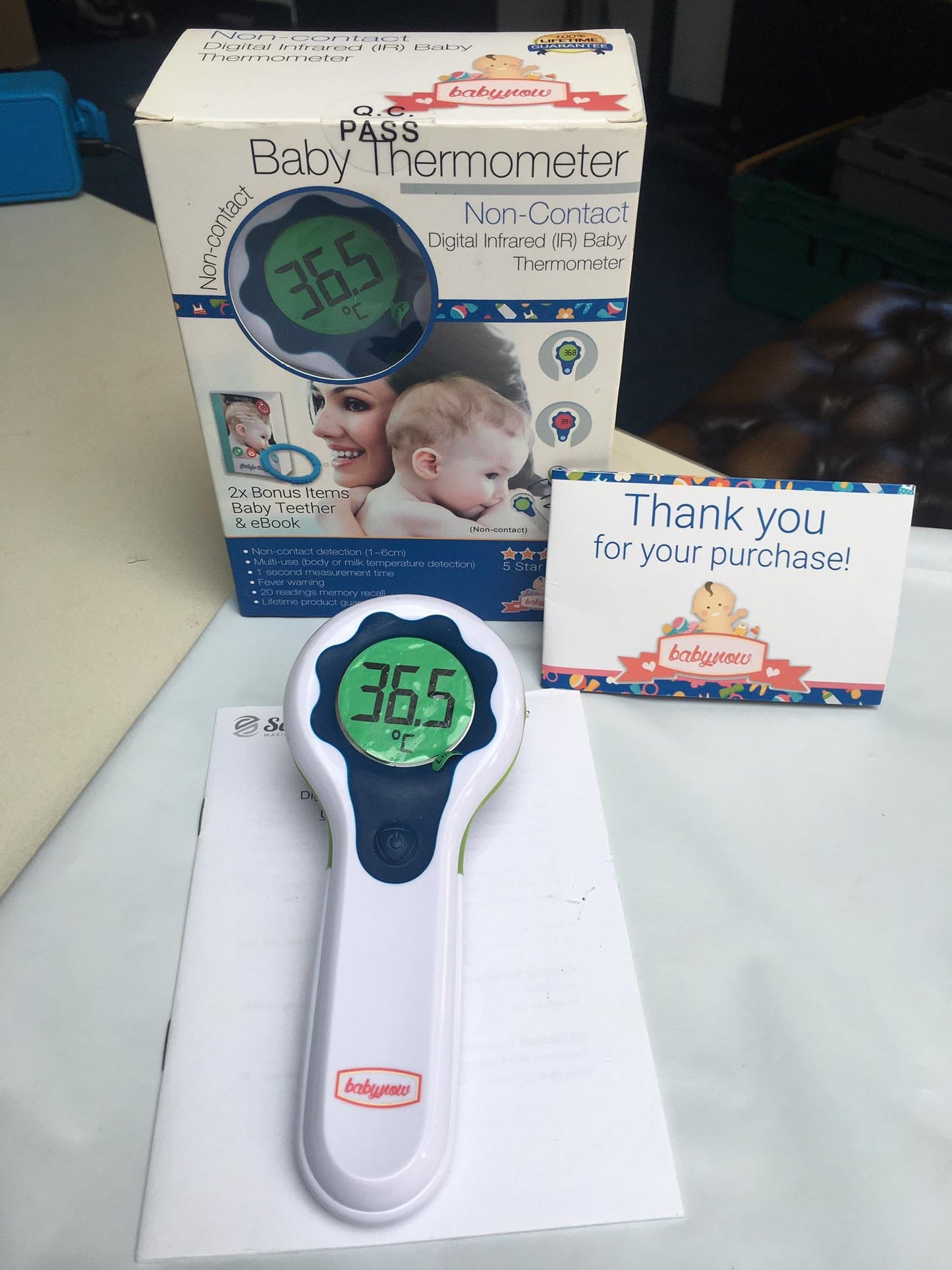 Digital Thermometer Infrared Non Contact Design