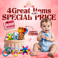 ⭐ 4 Baby Care Essentials Bundle Deal - New Parents Baby Shower Giftset ⭐